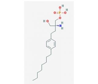 FTY720 (R)-Phosphate (CAS 402616-23-3) - chemical structure image