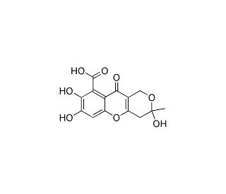 Fulvic acid (CAS 479-66-3) - chemical structure image