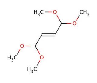 Fumaraldehyde bis(dimethyl acetal) (CAS 6068-62-8) - chemical structure image