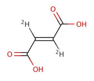 Fumaric acid-2,3-d<sub>2</sub> (CAS 24461-32-3) - chemical structure image