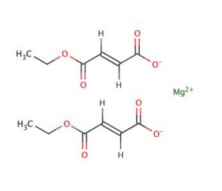 Fumaric acid monoethyl ester magnesium salt (CAS 83918-60-9) - chemical structure image