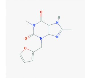 Furafylline (CAS 80288-49-9) - chemical structure image