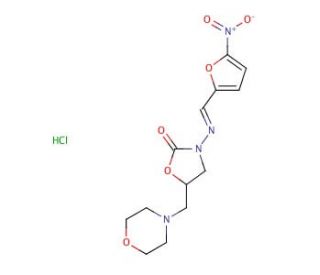 Furaltadone Hydrochloride (CAS 3759-92-0) - chemical structure image