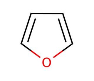 Furan (CAS 110-00-9) - chemical structure image