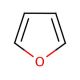 Furan (CAS 110-00-9) - chemical structure image