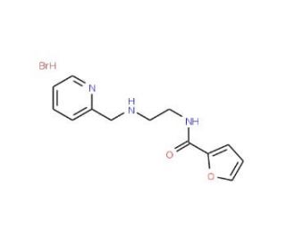 Furan-2-carboxylic acid {2-[(pyridin-2-ylmethyl)-amino]-ethyl}-amide hydrobromide - chemical structure image