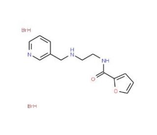 Furan-2-carboxylic acid {2-[(pyridin-3-ylmethyl)-amino]-ethyl}-amide dihydrobromide - chemical structure image