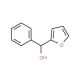 furan-2-yl(phenyl)methanol (CAS 4484-57-5) - chemical structure image