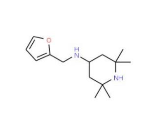 Furan-2-ylmethyl-(2,2,6,6-tetramethyl-piperidin-4-yl)-amine - chemical structure image