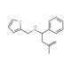 Furan-2-ylmethyl-(3-methyl-1-phenyl-but-3-enyl)-amine (CAS 436096-86-5) - chemical structure image