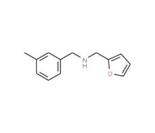 (furan-2-ylmethyl)[(3-methylphenyl)methyl]amine - chemical structure image