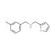 (furan-2-ylmethyl)[(3-methylphenyl)methyl]amine - chemical structure image