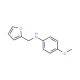 Furan-2-ylmethyl-(4-methoxy-phenyl)-amine (CAS 17377-97-8) - chemical structure image