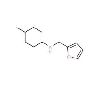 Furan-2-ylmethyl-(4-methyl-cyclohexyl)-amine - chemical structure image