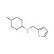 Furan-2-ylmethyl-(4-methyl-cyclohexyl)-amine - chemical structure image