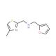 Furan-2-ylmethyl-(4-methyl-thiazol-2-ylmethyl)-amine - chemical structure image