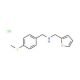 Furan-2-ylmethyl-(4-methylsulfanyl-benzyl)-amine hydrochloride - chemical structure image