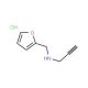 Furan-2-ylmethyl-prop-2-ynyl-amine hydrochloride - chemical structure image