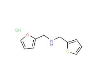 Furan-2-ylmethyl-thiophen-2-ylmethyl-amine hydrochloride - chemical structure image