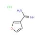 Furan-3-carboximidamide hydrochloride (CAS 54649-21-7) - chemical structure image