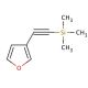 Furan-3-ylethynyltrimethylsilane (CAS 465521-19-1) - chemical structure image
