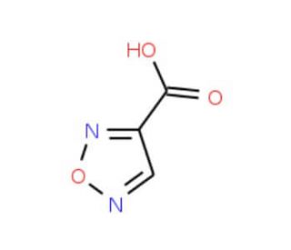 Furazan-3-carboxylic acid (CAS 88598-08-7) - chemical structure image