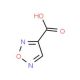 Furazan-3-carboxylic acid (CAS 88598-08-7) - chemical structure image