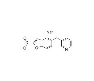 Furegrelate Sodium (U-63557A) (CAS 85666-17-7) - chemical structure image