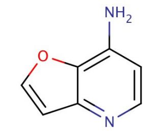 Furo[3,2-b]pyridin-7-amine (CAS 1186310-74-6) - chemical structure image
