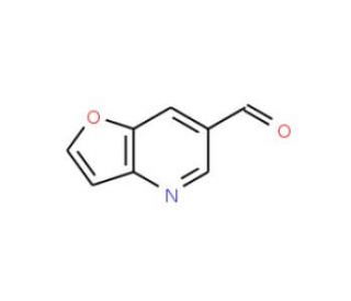 Furo[3,2-b]pyridine-6-carbaldehyde (CAS 227939-48-2) - chemical structure image