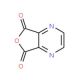 furo[3,4-b]pyrazine-5,7-dione (CAS 4744-50-7) - chemical structure image