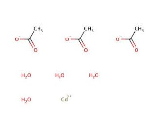 Gadolinium Acetate (CAS 15280-53-2) - chemical structure image