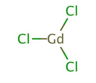 Gadolinium(III) chloride (CAS 10138-52-0) - chemical structure image