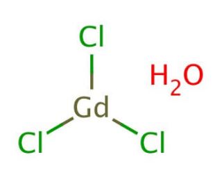 Gadolinium(III) chloride (CAS 19423-81-5) - chemical structure image