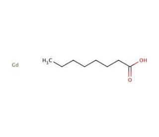 Gadolinium(III) octanoate (CAS 29911-73-7) - chemical structure image