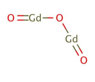 Gadolinium(III) oxide (CAS 12064-62-9) - chemical structure image