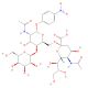 Gal beta(1-4)[Neu5Ac alpha(2-6)]GlcNAc-beta-pNP - chemical structure image