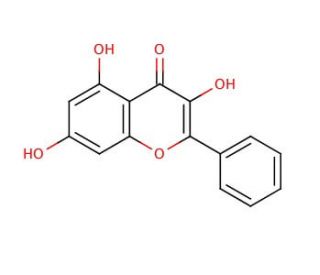 Galangin (CAS 548-83-4) - chemical structure image
