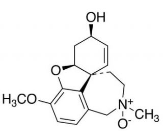 Galanthamine N-Oxide (CAS 134332-50-6) - chemical structure image