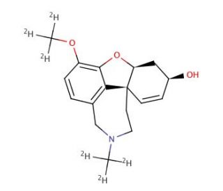 Galanthamine-O-(methyl-d3)-N-(methyl-d3) - chemical structure image