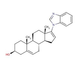Galeterone (CAS 851983-85-2) - chemical structure image