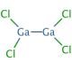 Gallium(II) chloride (CAS 13498-12-9) - chemical structure image