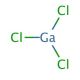 Gallium(III) chloride (CAS 13450-90-3) - chemical structure image
