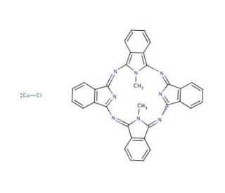 Gallium(III)-phthalocyanine chloride (CAS 19717-79-4) - chemical structure image