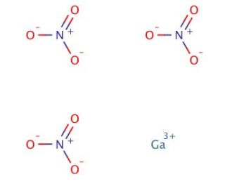 Gallium Nitrate (CAS 69365-72-6) - chemical structure image