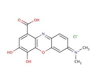 Gallocyanine (CAS 1562-85-2) - chemical structure image