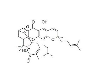 Gambogic Acid (CAS 2752-65-0) - chemical structure image