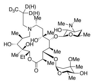 Gamithromycin-d4 - chemical structure image