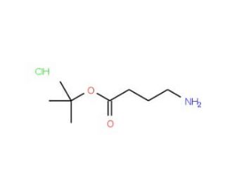 gamma-Aminobutyric acid t-butyl ester hydrochloride (CAS 58640-01-0) - chemical structure image