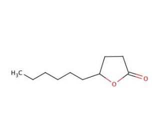 &gamma;-Decanolactone (CAS 706-14-9) - chemical structure image